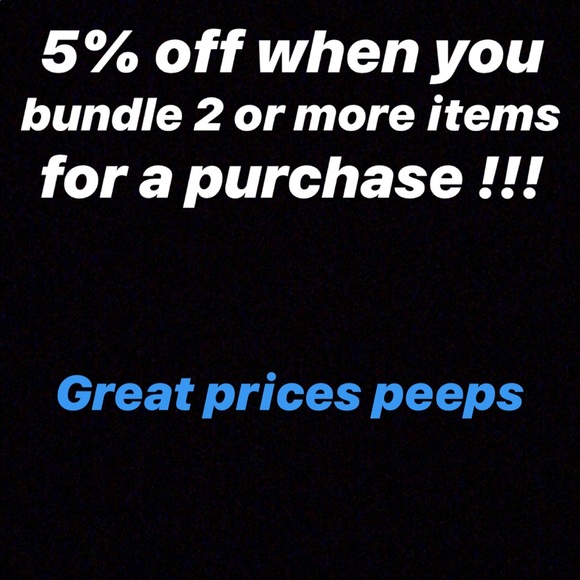 5% OFF WHEN YOU BUNDLE - Picture 1 of 1